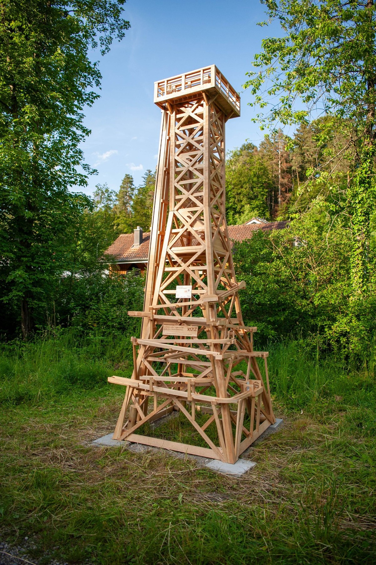 Rugelreise Kugelbahnweg Rauszeit Schweiz Stählibuckturm Frauenfeld Murgtal