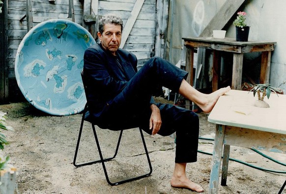 Leonard Cohen: Der Mann, der sehr viele schöne Sachen gesagt und gesungen hat.