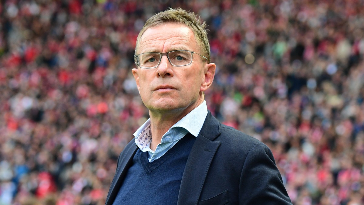 epa07600177 Leipzig's head coach Ralf Rangnick prior to the German DFB Cup final soccer match between RB Leipzig and FC Bayern Munich in Berlin, Germany, 25 May 2019. EPA/CLEMENS BILAN CONDITIONS ...