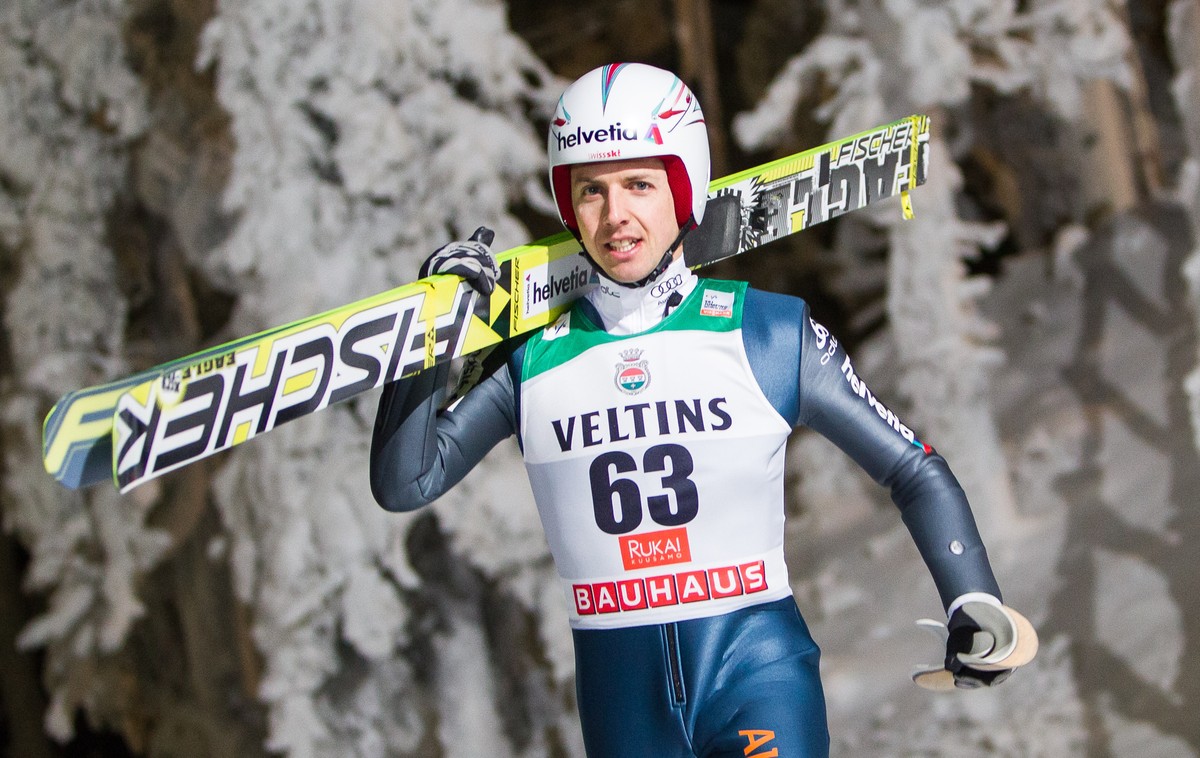 Simon Ammann ist in Finnland in Topform.