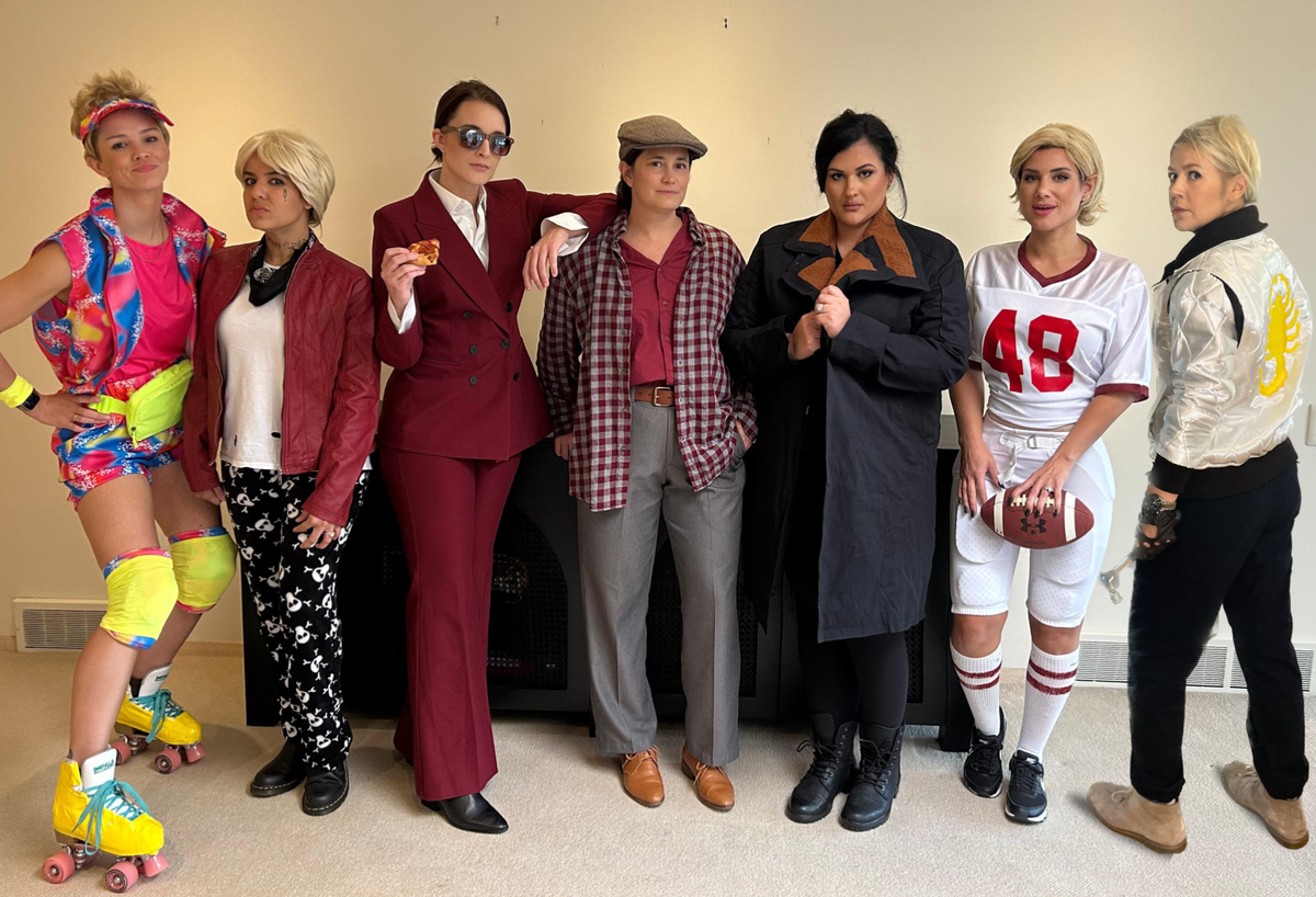 Halloween-Kostüme: Freundinnen verkleiden sich jedes Jahr als anderen Schauspieler