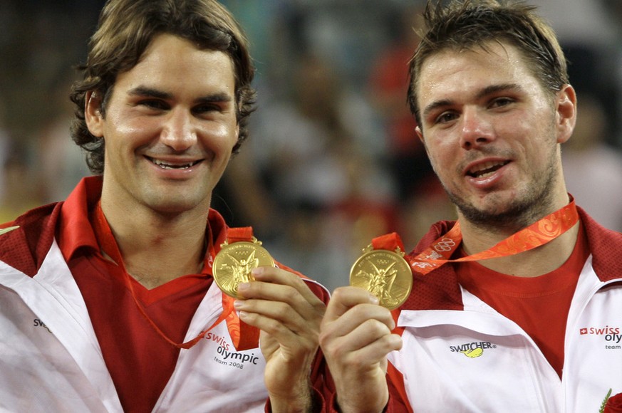 Sechs Jahre ist es her, seit Federer und Wawrinka ihren grössten Doppel-Triumph feierten.