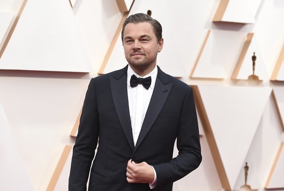 Leonardo DiCaprio arrives at the Oscars on Sunday, Feb. 9, 2020, at the Dolby Theatre in Los Angeles. (Photo by Jordan Strauss/Invision/AP)
Leonardo DiCaprio