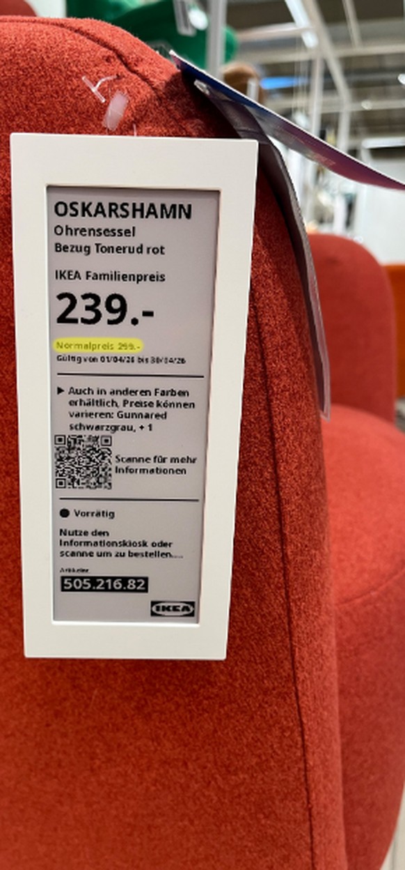 Ikea Preisschild Konsumentenschutz