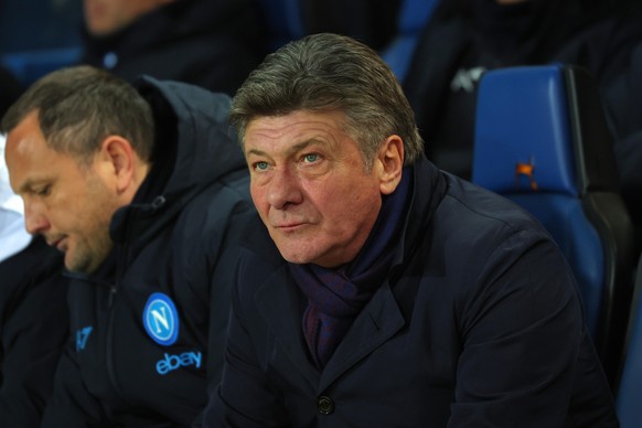 epa10994893 Napoli&#039;s head coach Walter Mazzarri pictured prior the Italian Serie A soccer match Atalanta BC vs SSC Napoli in Bergamo, Italy, 25 November 2023. EPA/MICHELE MARAVIGLIA
