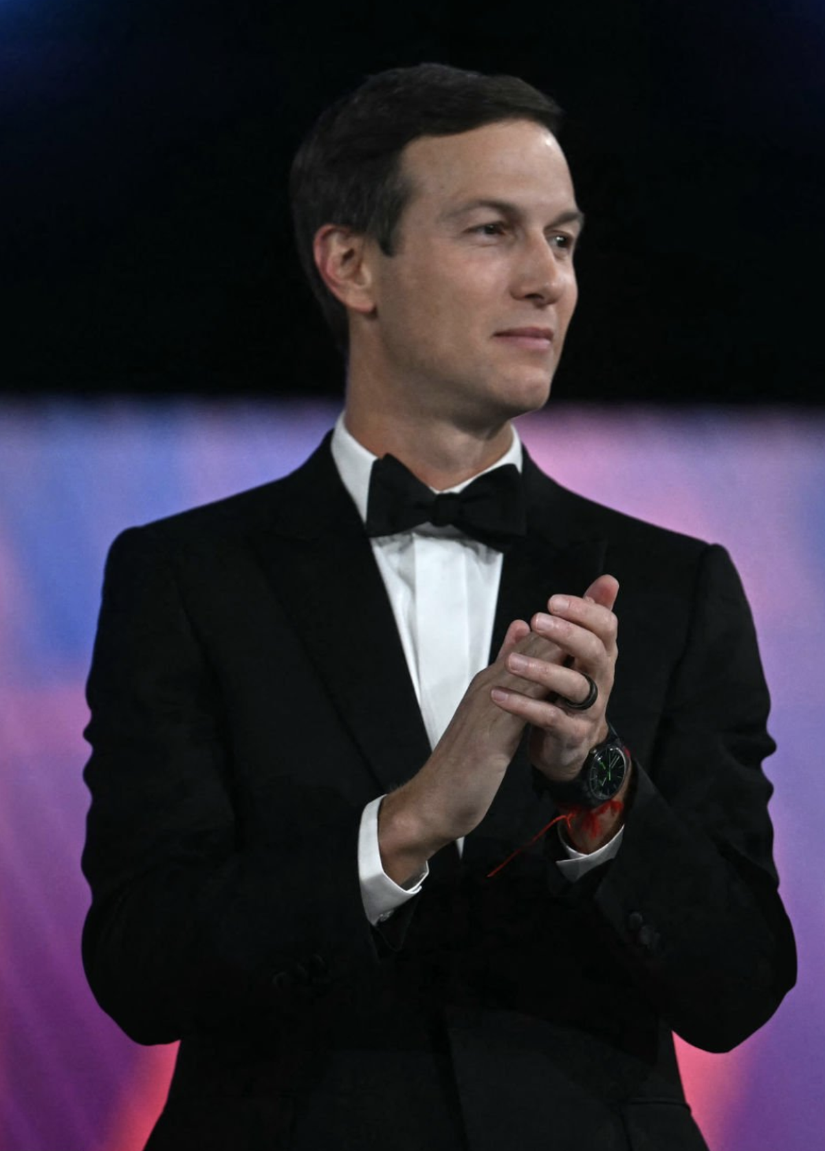 Le même Jared, en smoking, lors du Liberty Ball organisé à Washington DC.