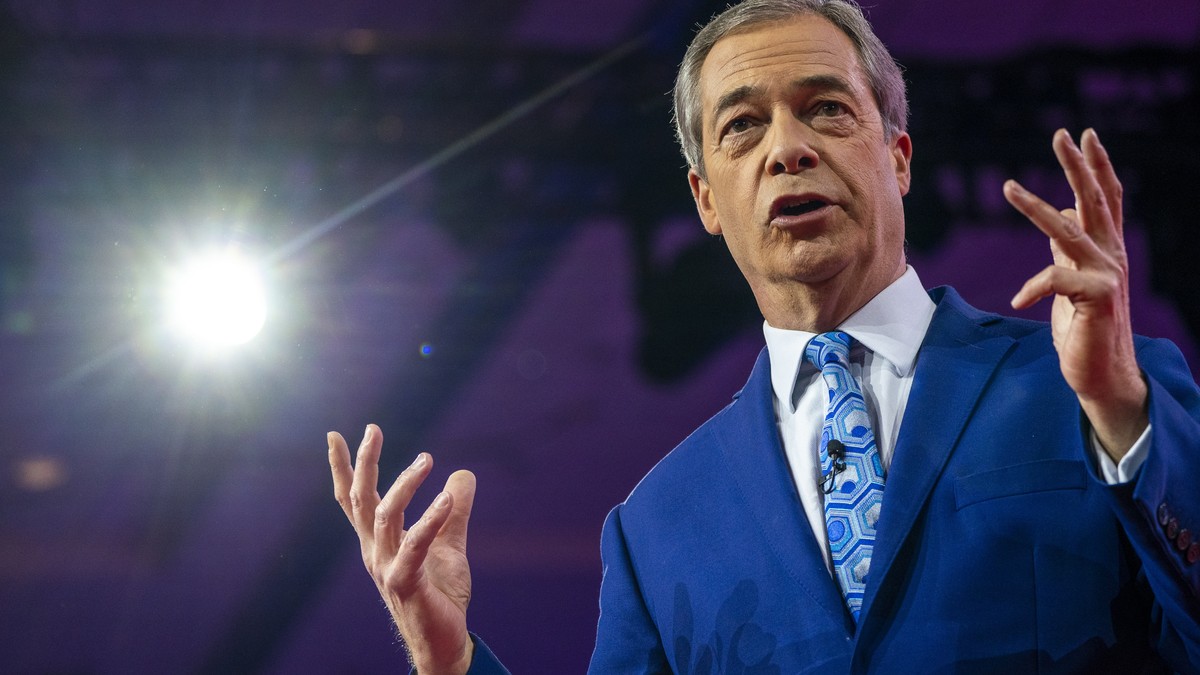 Brexit icon Nigel Farage visits British jungle camp