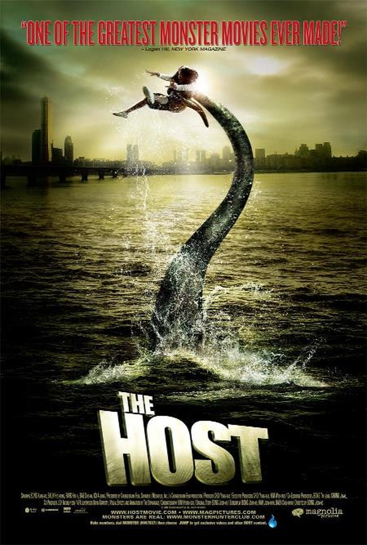 2006 betörte Bong Joon-ho mit diesem sympathischen Flussmonster.