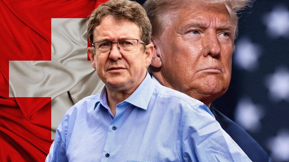 Albert Rösti et Donald Trump.