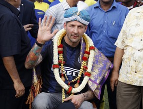 War schon im Mai in Bangalore: Marco Materazzi.&nbsp;