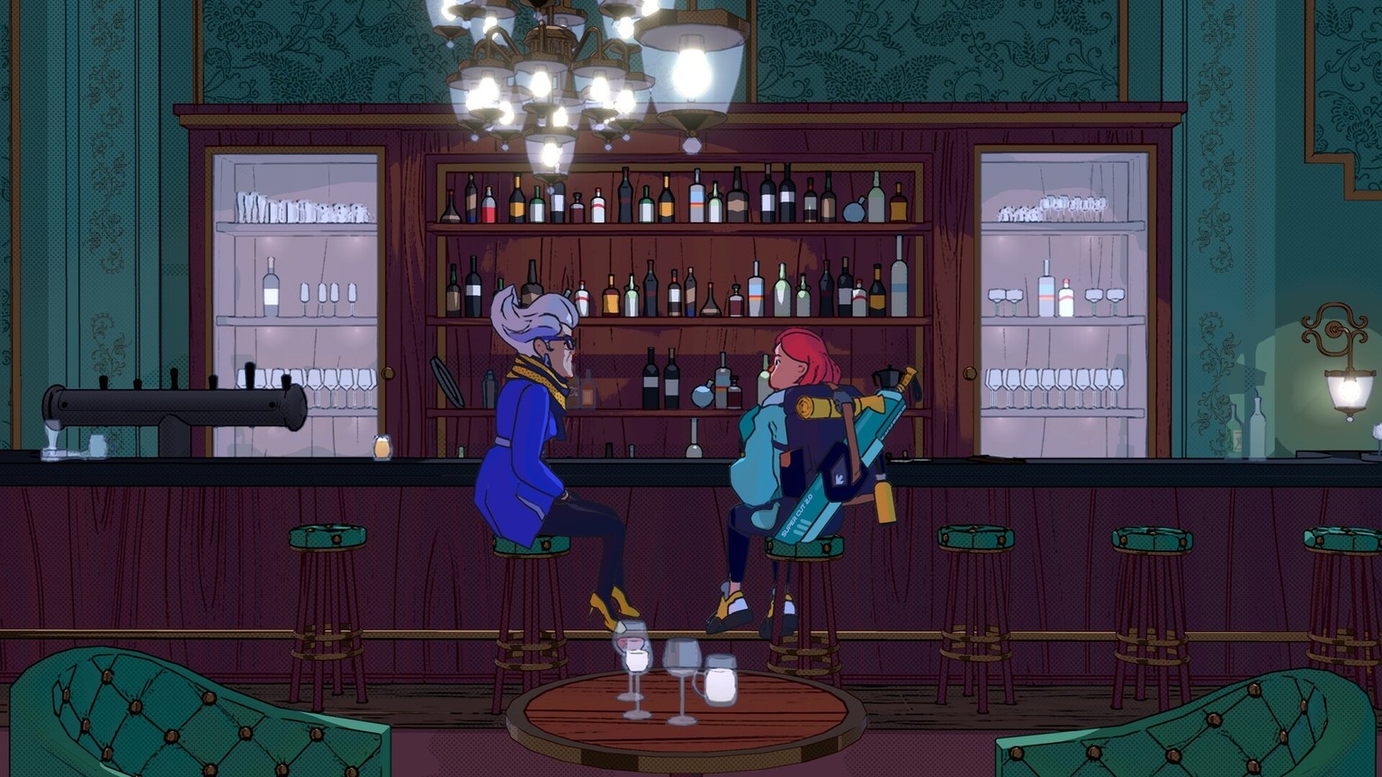 Eine kleine Unterhaltung in einer Bar bringt uns viele spielerische Vorteile.