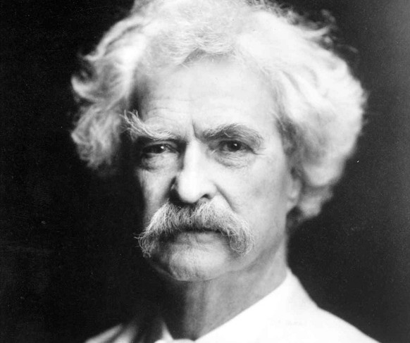 In this undated portrait released by The Mark Twain House &amp; Museum, author Mark Twain, born Samuel Langhorne Clemens is shown. (AP Photo/The Mark Twain House &amp; Museum)
