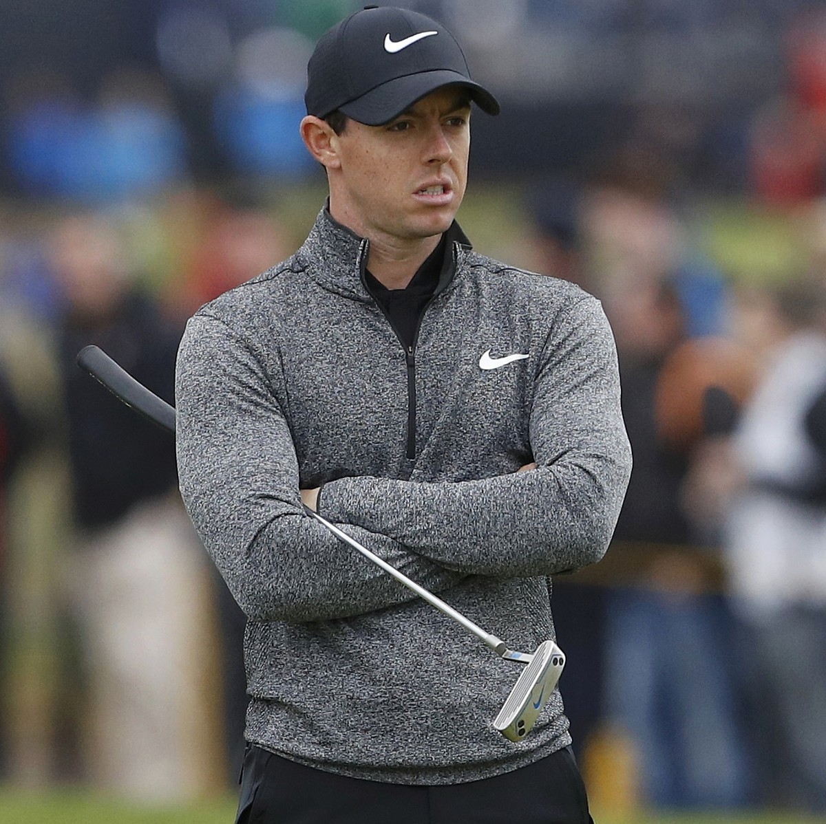Golf - British Open - Northern Ireland's Rory McIlroy stands on the second green during the final round - Royal Troon, Scotland, Britain - 17/07/2016. REUTERS/Craig Brough
