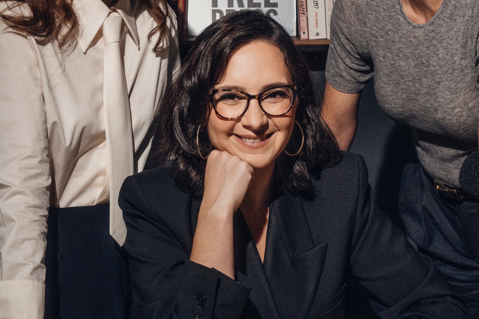 In this undated photo released by Paramount, one of the The Free Press's co-founders Bari Weiss poses for a portrait. (Daniel Paik via AP)
Bari Weiss