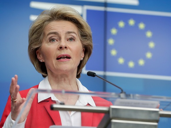 EU-Kommission-PrÃ¤sidentin Ursula Von Der Leyen. (Archivbild)