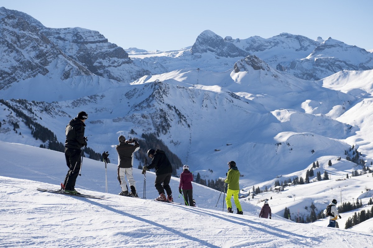 Un skieur a été blessé sur piste d'Adelboden.