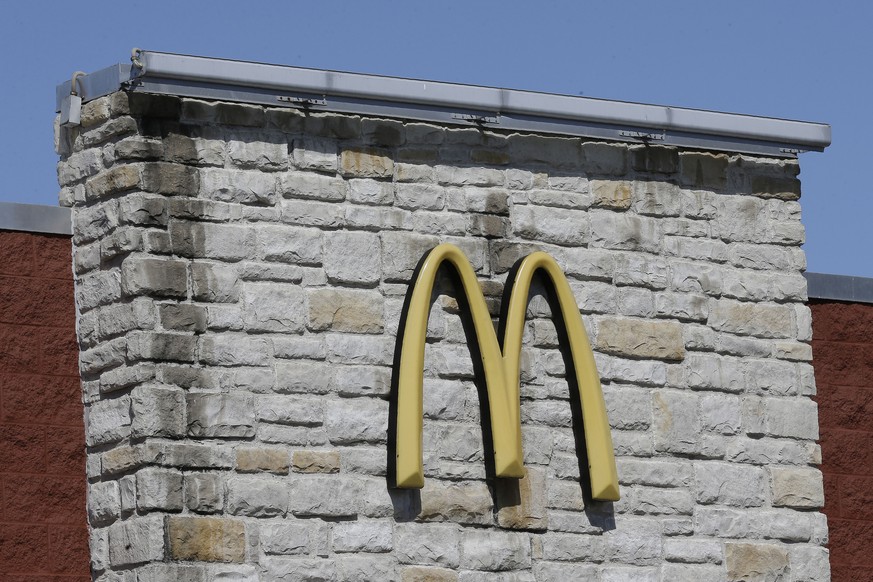 FILE - This Oct. 17, 2019, file photo shows the exterior of a McDonald&#039;s restaurant in Mebane, N.C. The National Labor Relations Board has ruled in McDonald&#039;s favor in a long-running case fi ...