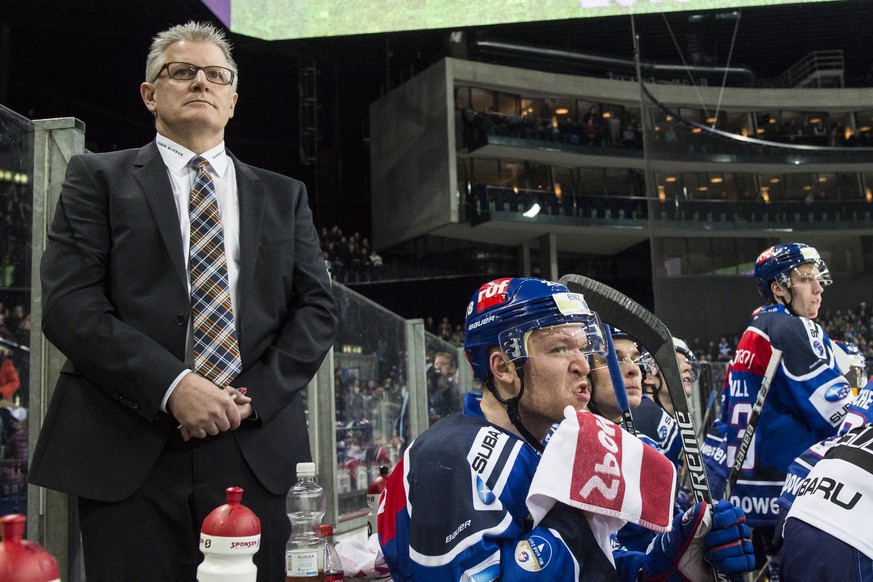 ZSC-Trainer Marc Crawford, wie er leibt und lebt.