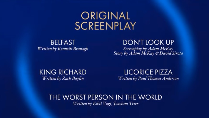 oscars 2022