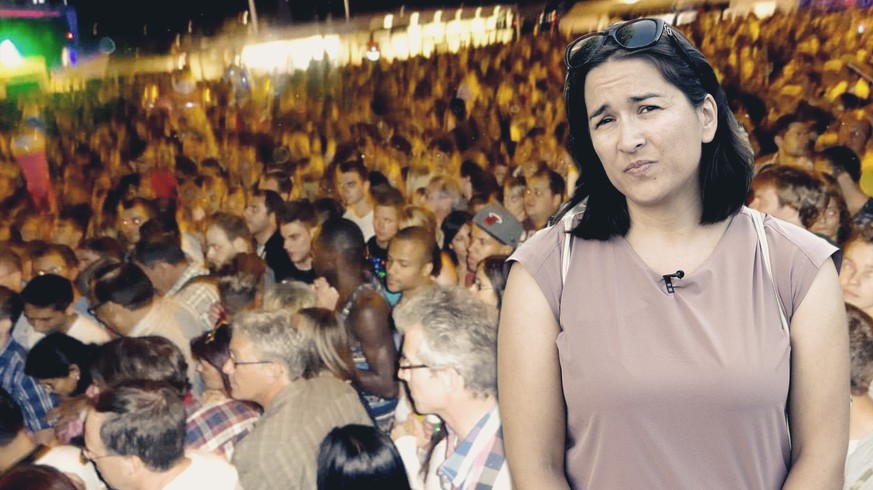 Eine Kanadierin am Züri Fäscht, was könnte da falsch laufen?
