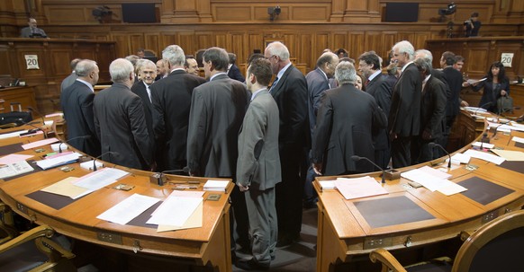 Bei einem Todesfall in der Familie dürfen sich Ständeräte neu entschuldigen.