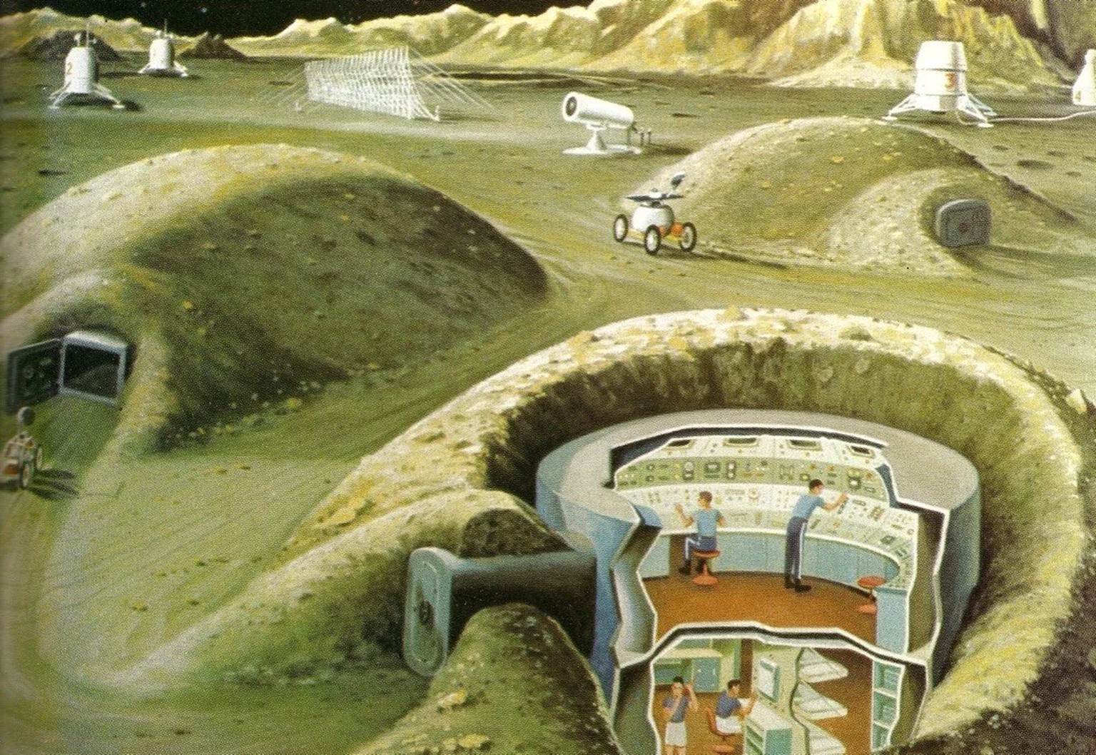 The May, 1969 issue of Science Journal features an article by Dr. Rodney Wendell Johnson about lunar colonies of the future. Dr. Johnson was the Advanced Planner for NASA's Advanced Manned Missio ...