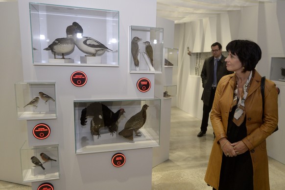 Doris Leuthard bei der Eröffnung.