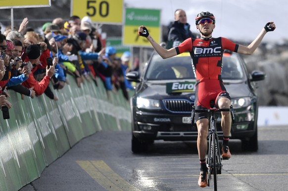 Tejay van Garderen erreichte Sölden als Erster. 