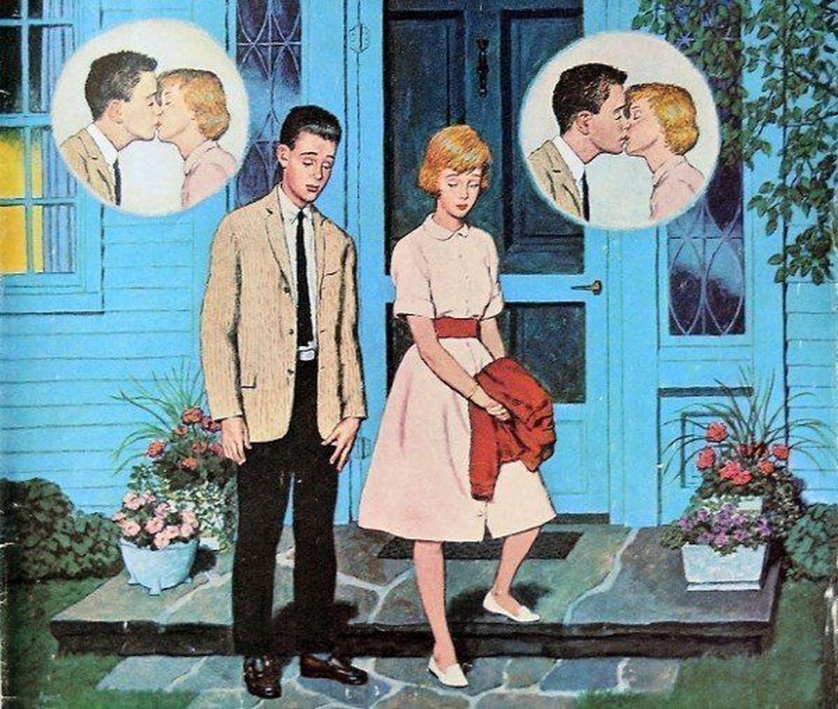 «Shy Lovers» von Amos Sewell, 1962.
