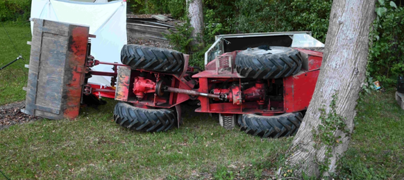 Niederglatt: Unter Arbeitskarren eingeklemmt und verstorben