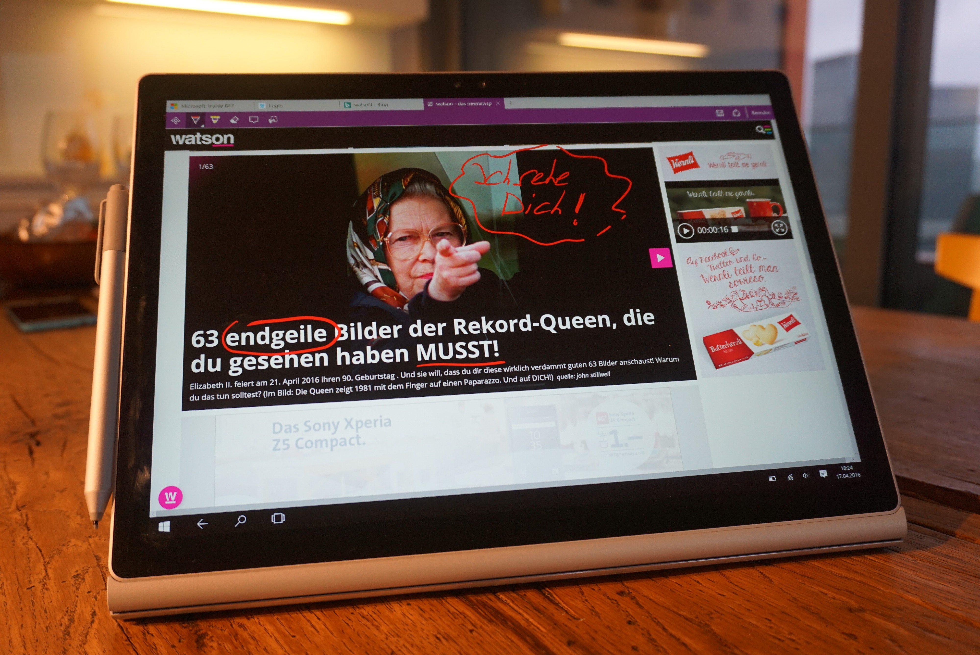 Das Suface Book ist für Power User, die das Maximum aus den Touch-Funktionen von Windows 10 herausholen wollen.