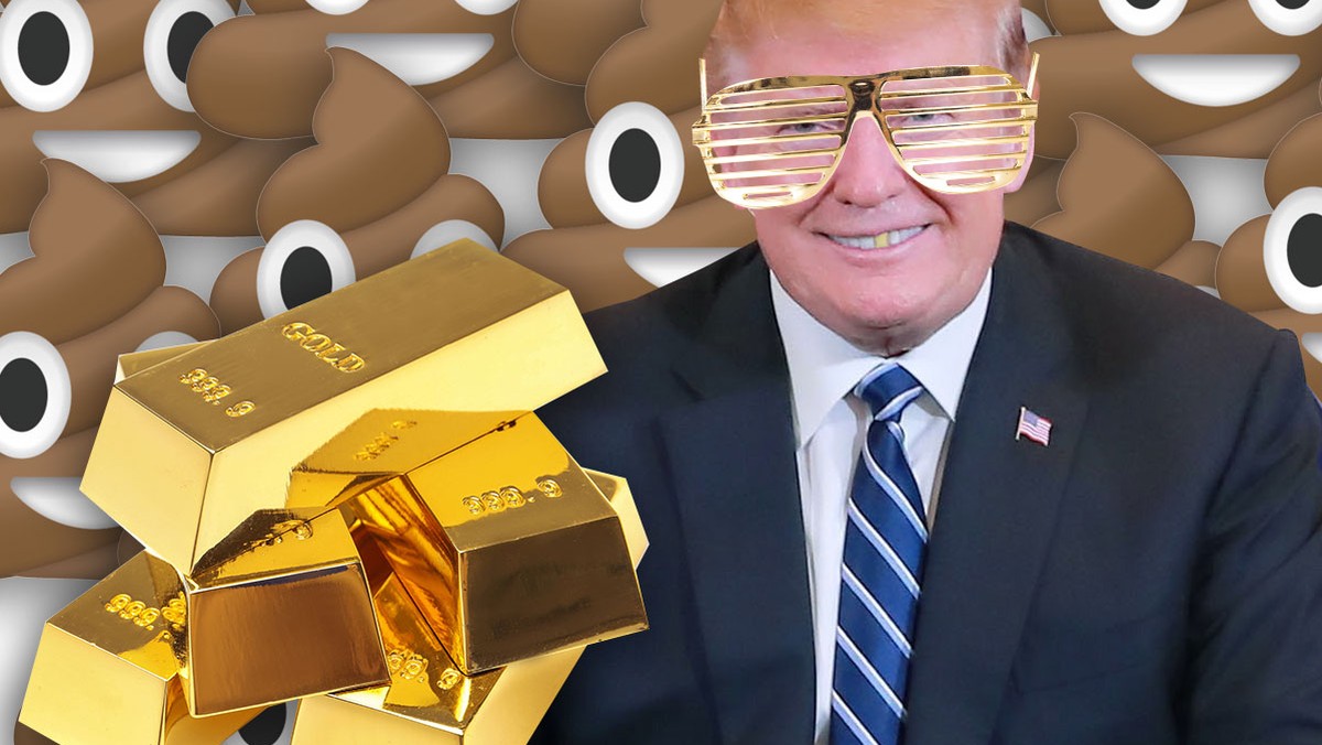 Trump macht aus Scheisse Gold Teaserbild
