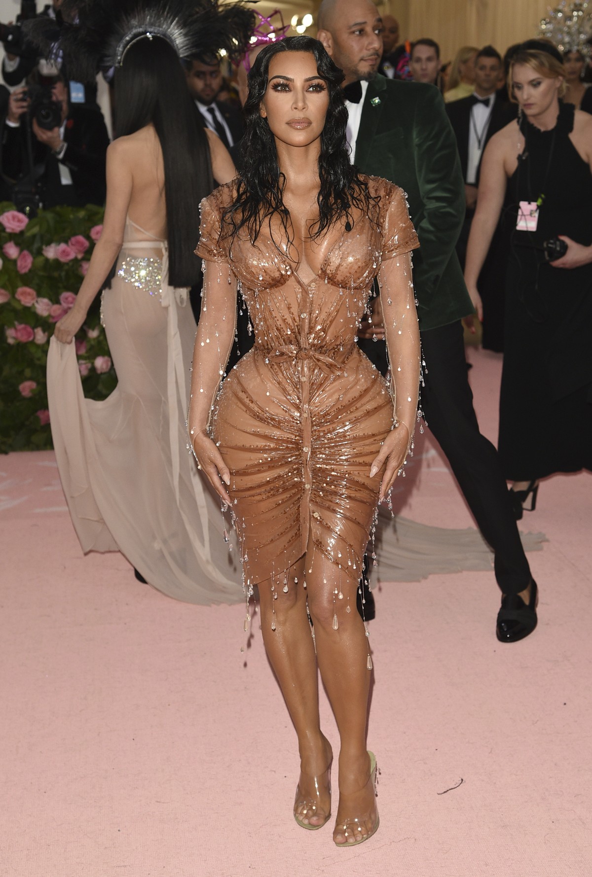 Kim Kardashian attends The Metropolitan Museum of Art's Costume Institute benefit gala celebrating the opening of the "Camp: Notes on Fashion" exhibition on Monday, May 6, 2019, in New  ...