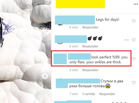 «<em>Zu 99% perfekt. Schade sind deine Knöchel zu dick.</em>»