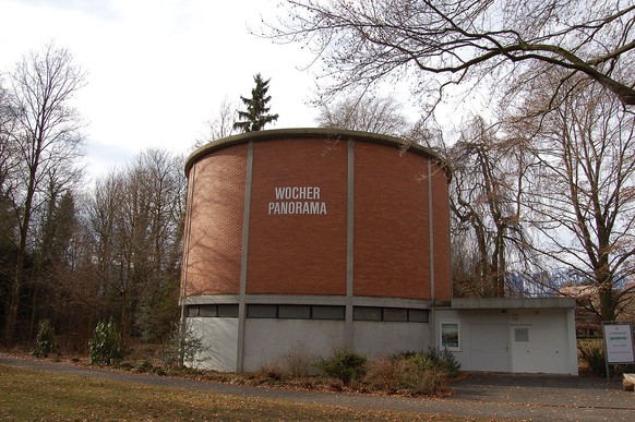 Die Rotunde, in der Wochers Panorama-Bild zu sehen ist.&nbsp;