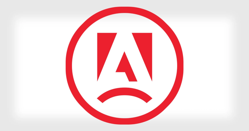 Das abgewandelte Adobe-Logo: Der australische Fotograf Adam Marsh hat Anfang Jahr mit seiner Photoshop-Kritik in ein Wespennest gestochen.