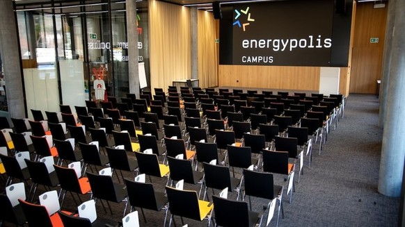 L&amp;#039;aula du Campus Energypolis de la HES-SO Valais-Wallis.