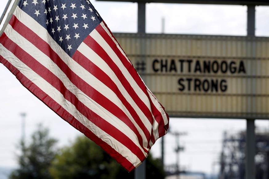 Der blutige Angriff in Chattanooga fand am vergangenen Donnerstag statt.&nbsp;