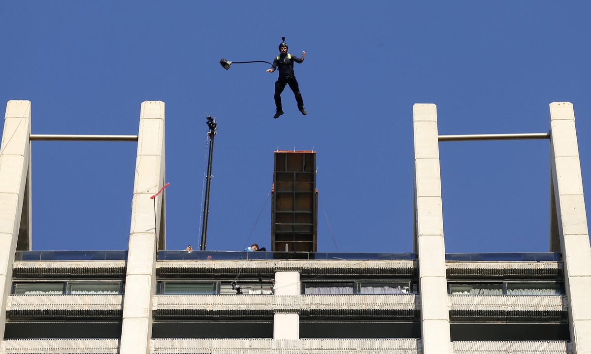 Un base-jumper, en Espagne. (image d'illustration).