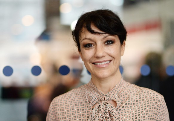 epa05423192 FILE - A file picture made available on 13 July 2016 shows German television presenter Miriam Pielhau posing at the book fair in Leipzig, Germany, 18 March 2016. According to media reports ...