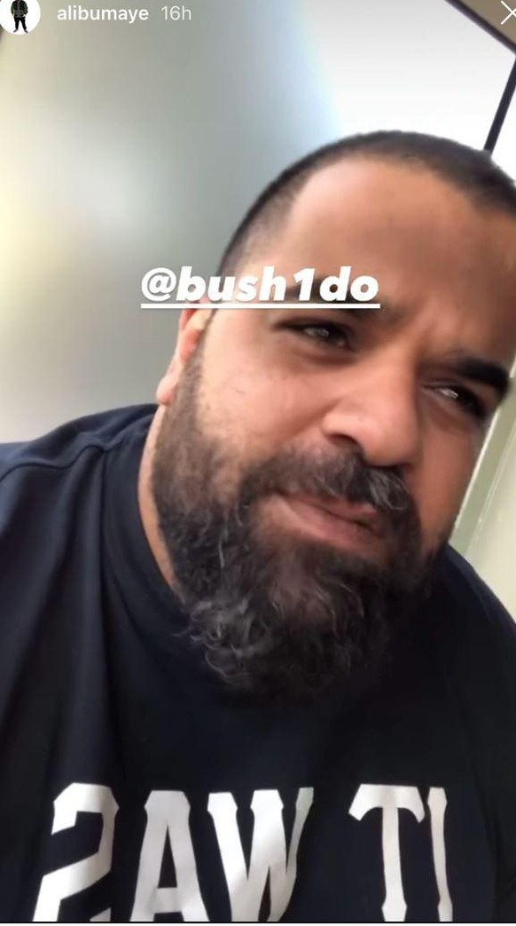 Ali Bumaye: Der Rapper richtete in seiner Instagram-Story seine Worte direkt an Bushido.