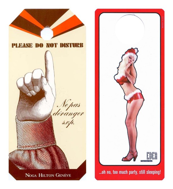 "Do Not Disturb” signs from hotels around the world, painstakingly put together by collector Eduardo Flores of Turin, Italy.
https://www.flickr.com/photos/11068524@N04/