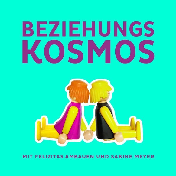 Cover Podcast Beziehungskosmos, Felizitas Ambauen, Sabine Meyer