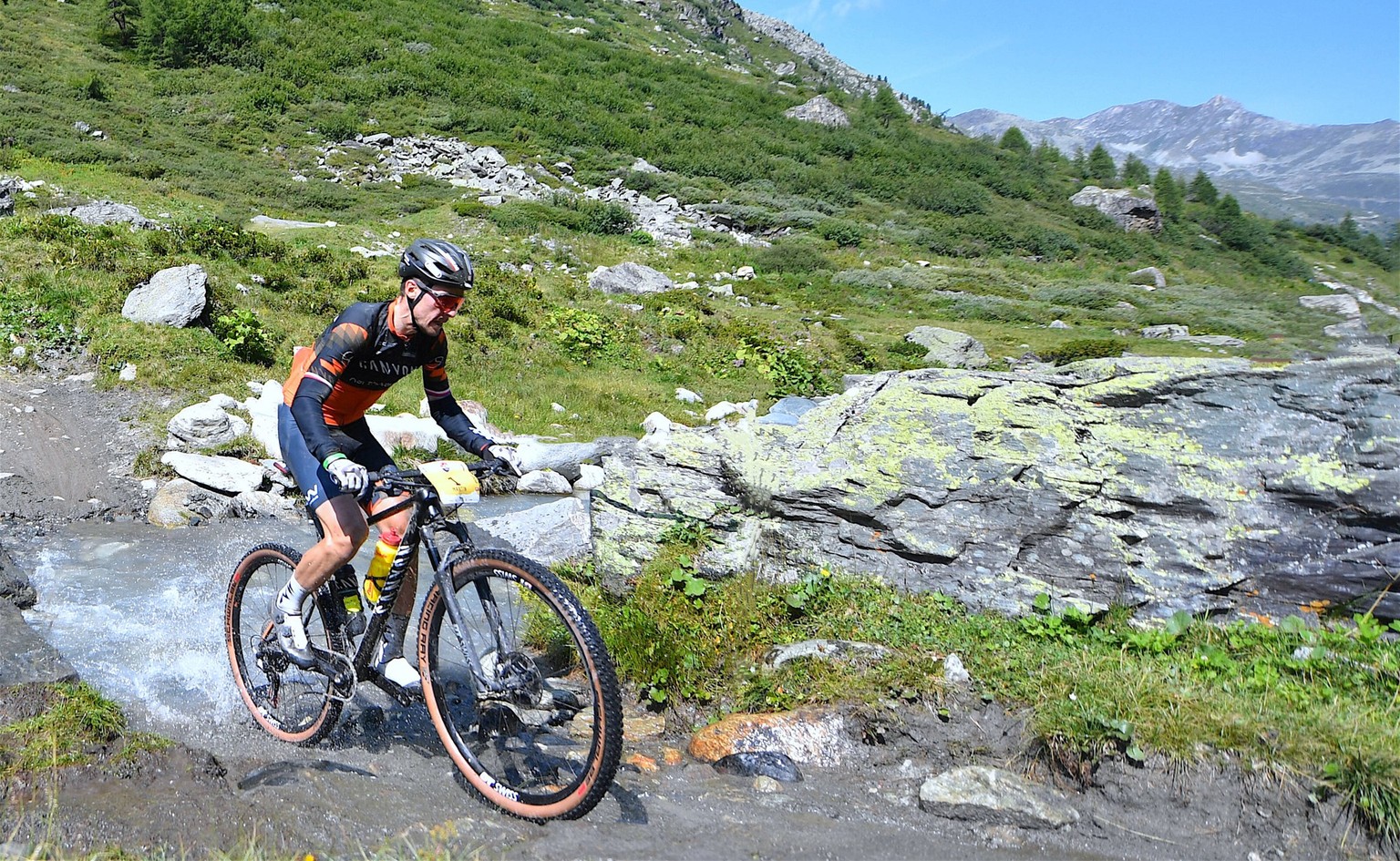 IMAGO / Frédéric Dubuis

Verbier - Grimentz, 21.08.2021, VTT Grand Raid BCVs, Martin Stosek (CZ) 2eme