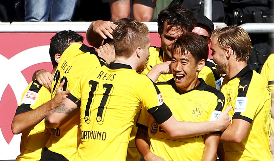 Die BVB-Jungs haben momentan allen Grund zum Jubeln.