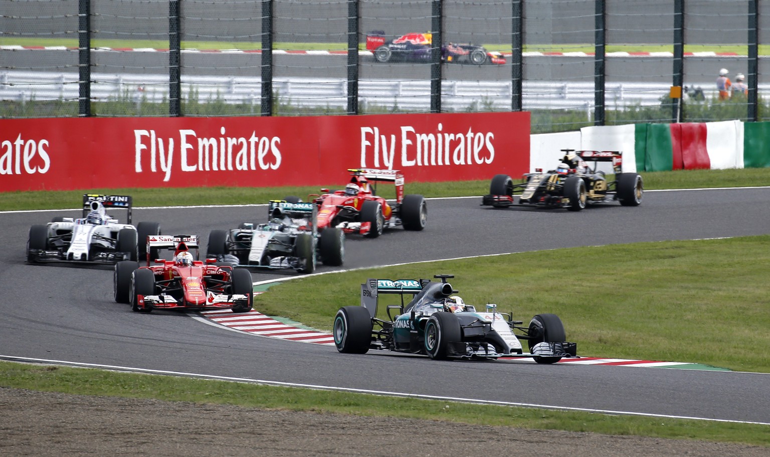 Hamilton ist in Suzuka nicht zu stoppen.