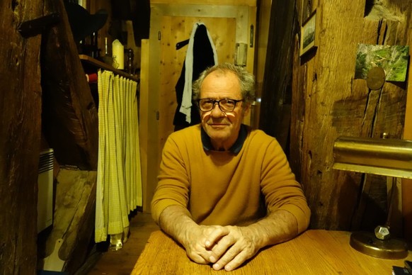 Renato Häusler in der Loge im Glockenturm der Kathedrale.