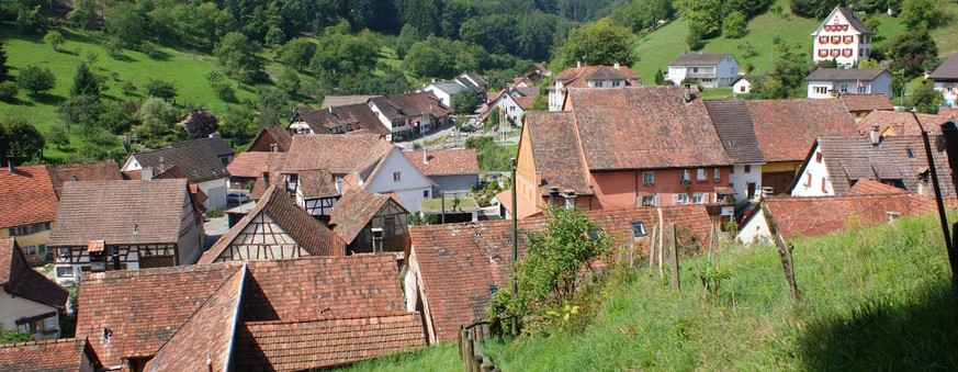 Blick auf Hemmental SH: In diesem beschaulichen Dorf passierte gestern Nacht die Tragödie.