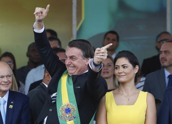 Bolsonaro steht international in der Kritik für seine Mitverantwortung an den Amazonas-Bränden.