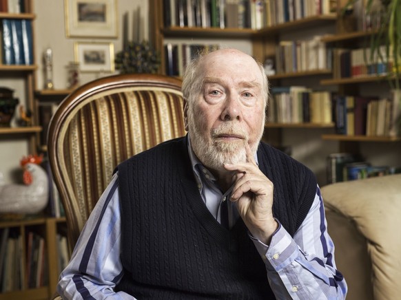Niklaus Wirth, computer scientist and ETH professor emeritus, captured in his home in Forch, Switzerland, on October 24, 2014. Wirth is best known for designing several programming languages, includin ...